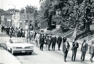 1968 Civil Rights March near 24th and Miami Streets